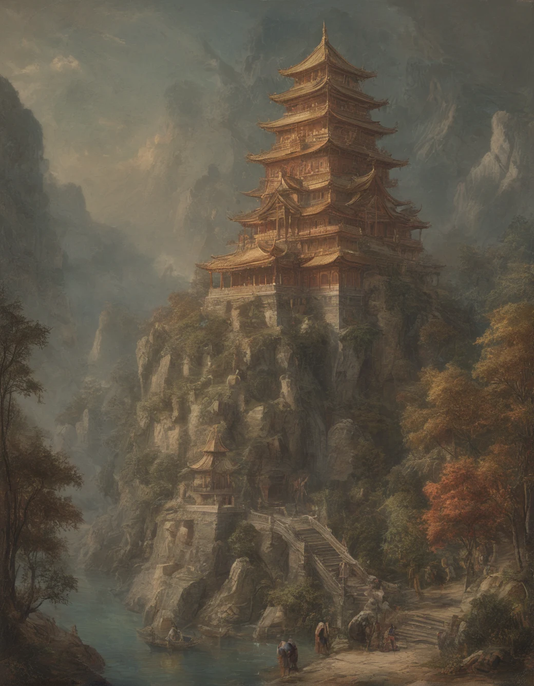 brilliant-pagoda-haze-castle-masterpiece-best-eda9f5 on Art Universe
