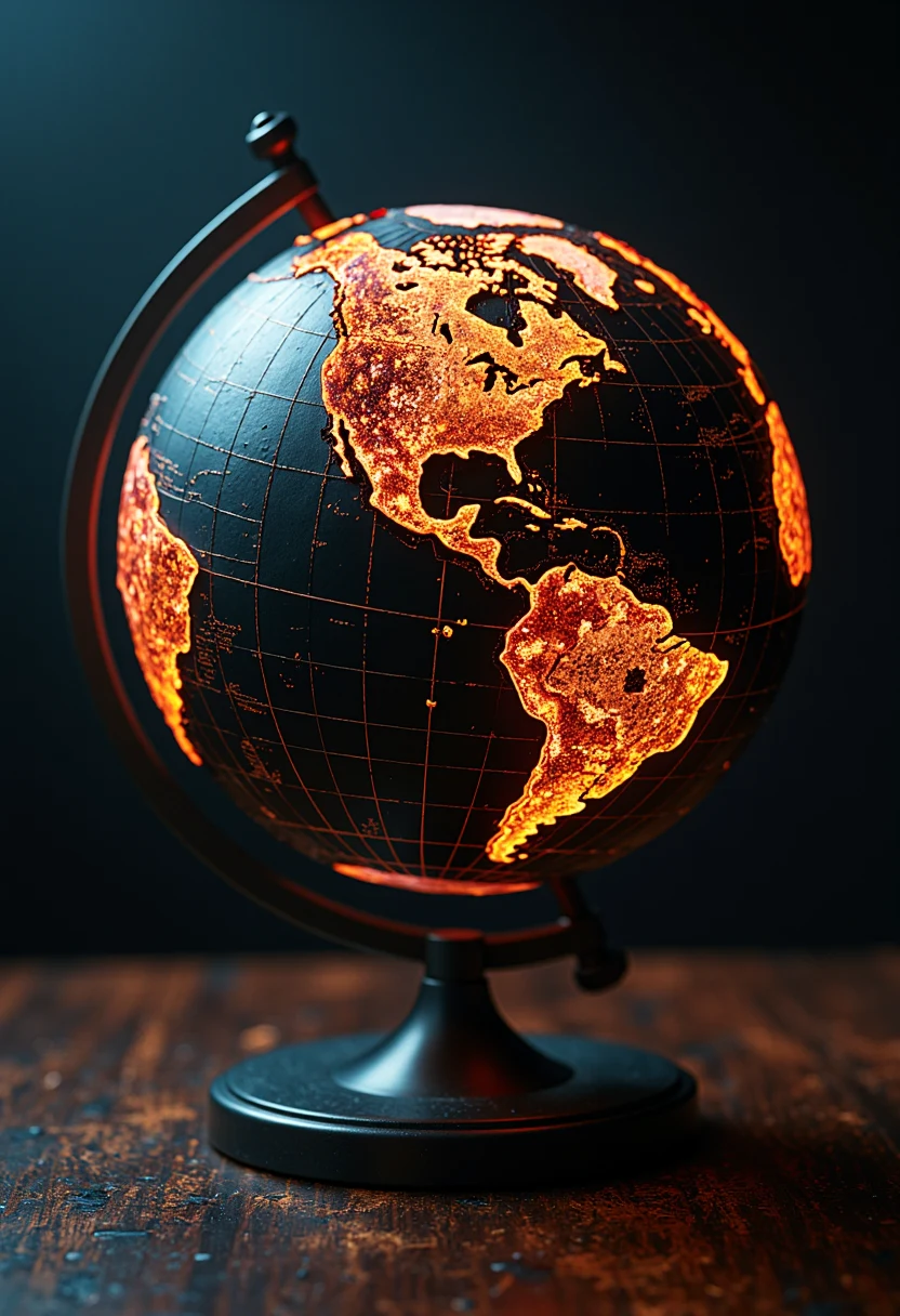 cinematic-photo-stylish-world-globe-made-27ed42 on Jib Mix Flux