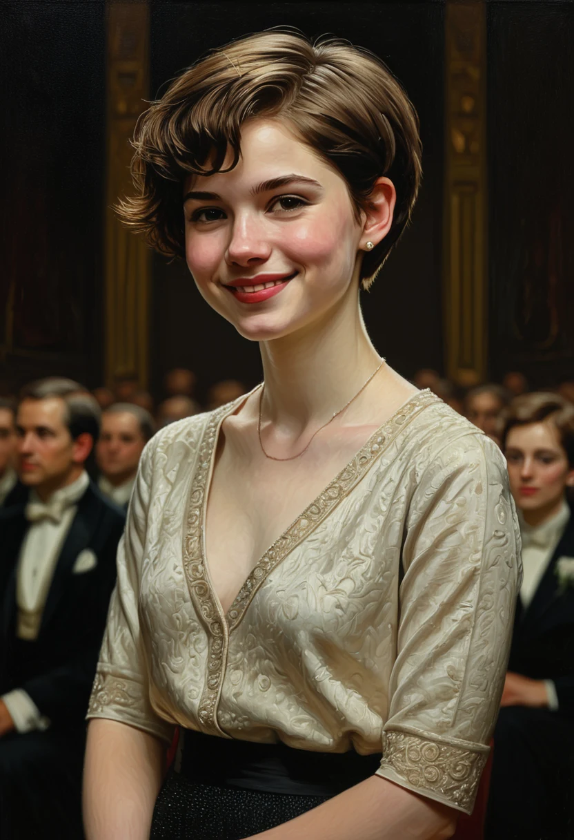 classical-oil-painting-cute-shy-woman-75fb1e on Art Universe