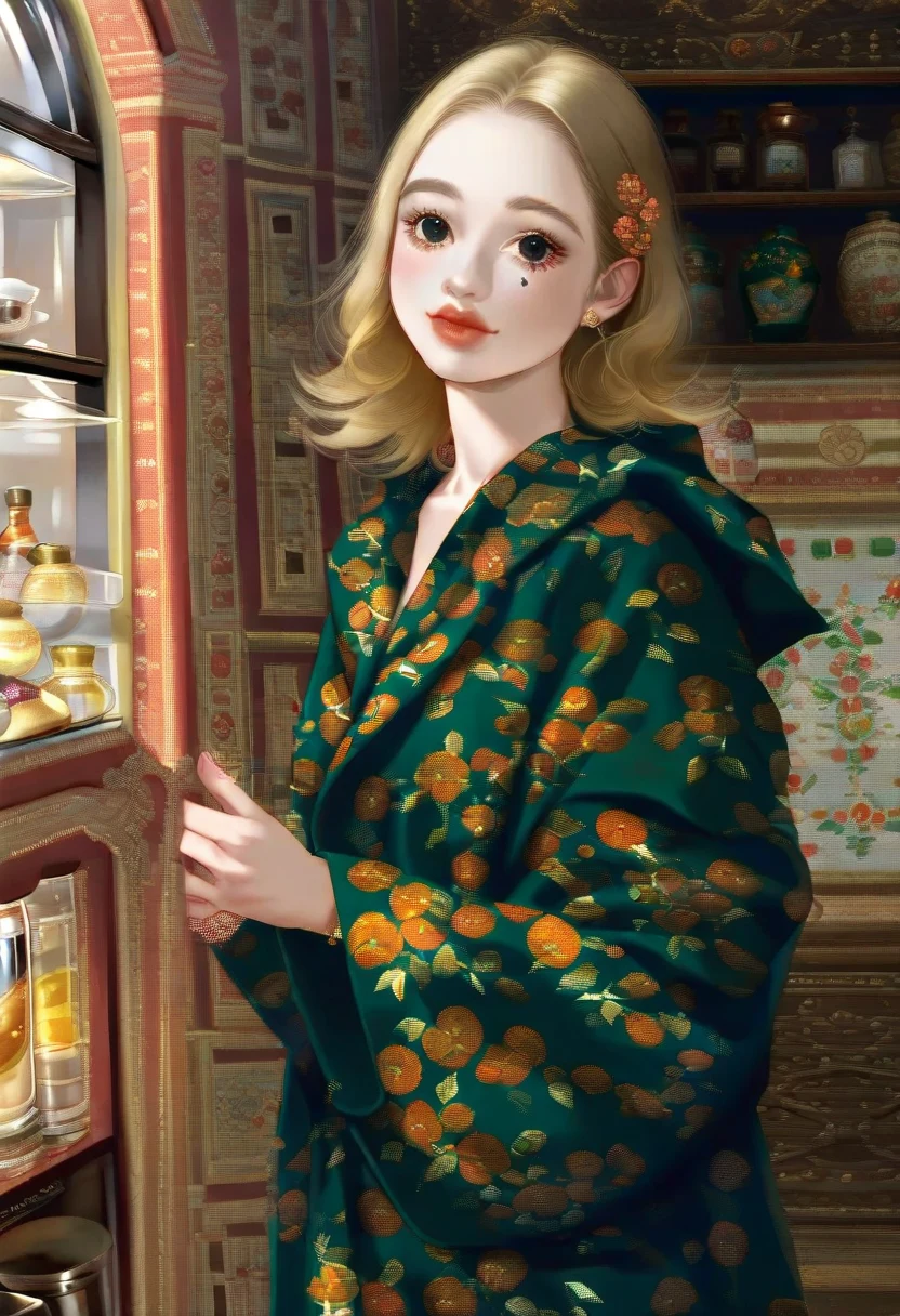 classical-oil-painting-side-view-cute-f29a8b on IllustriousXL v0.1