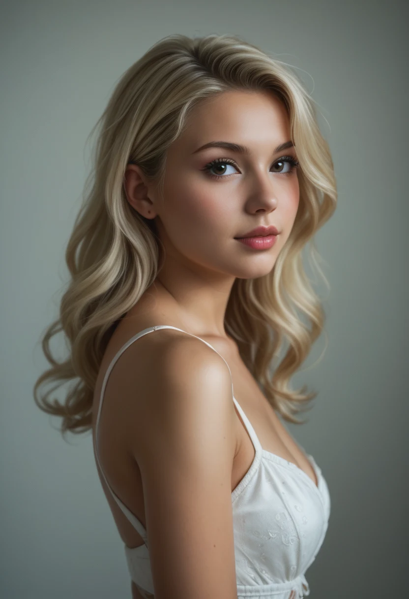 classical-oil-painting-side-view-cute-f29a8b on Realism By Stable Yogi (Pony)