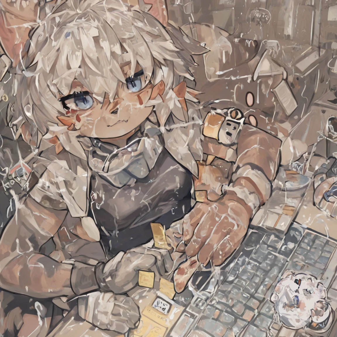 create-charming-hand-drawn-doodle-tiny-2fe9d2 on Indigo Furry Mix XL