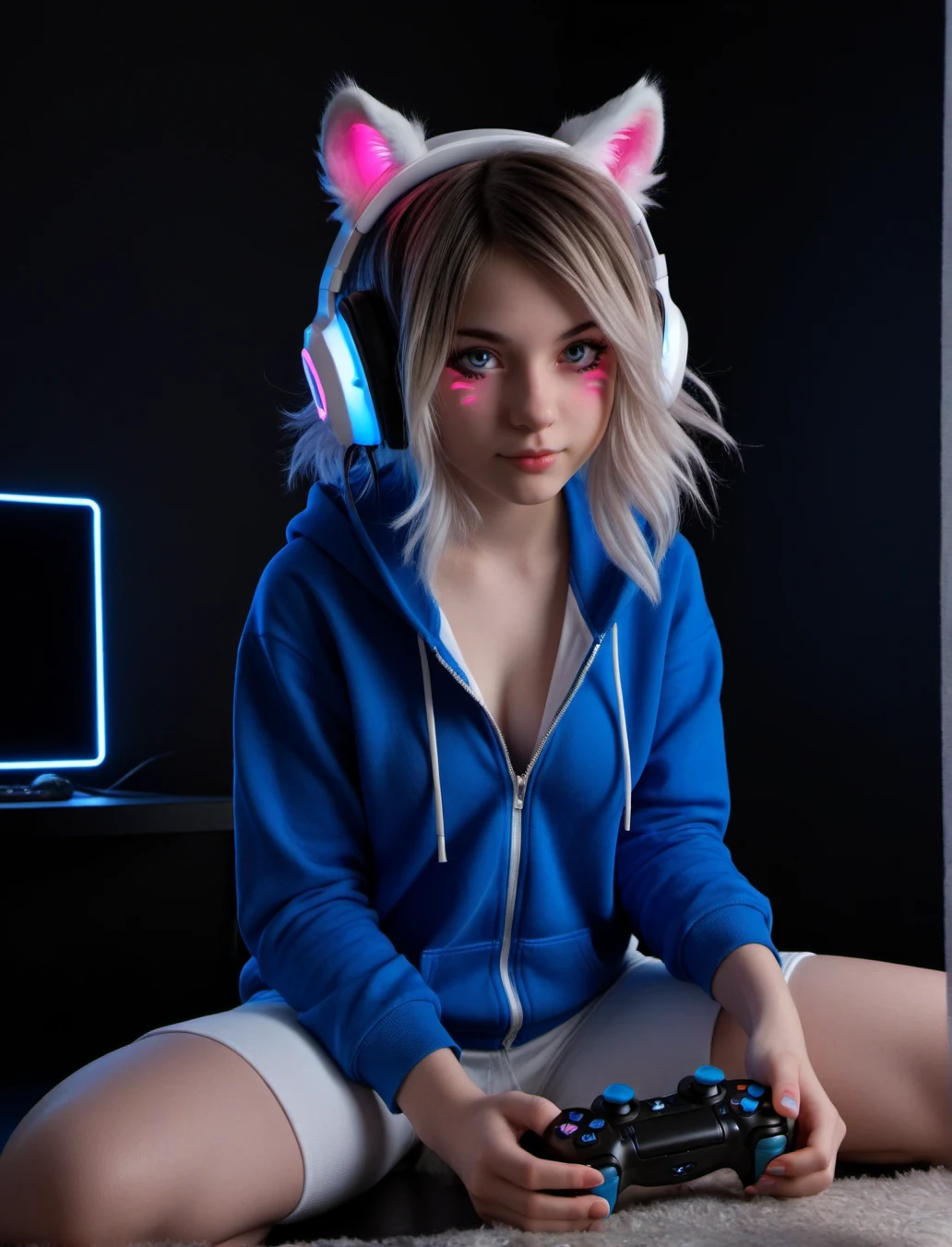 cutesy-1girl-hannah-furry-female-white-8f1502 on epiCRealism XL