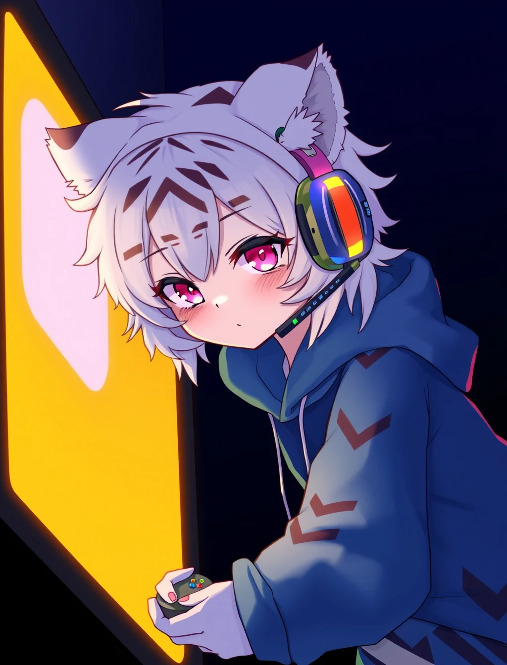 cutesy-1girl-hannah-furry-female-white-8f1502 on FLUX.1 [schnell]