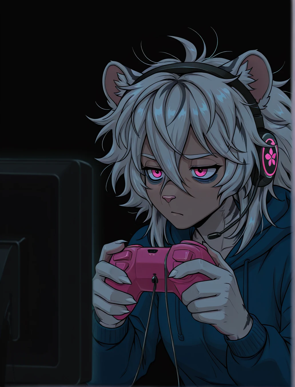 cutesy-1girl-hannah-furry-female-white-8f1502 on HomoSimile XL [Pony, Illustrious, NoobAI]