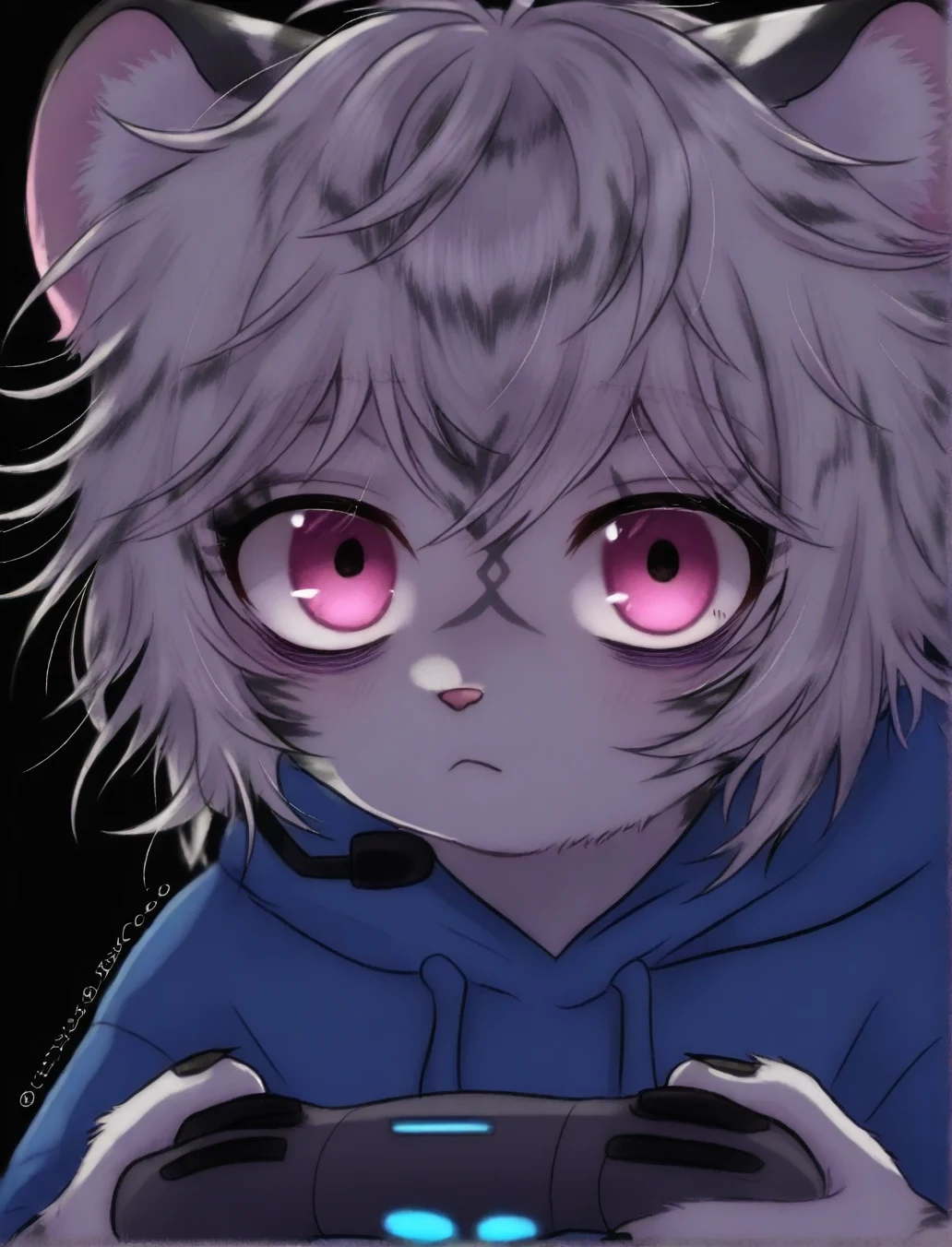 cutesy-1girl-hannah-furry-female-white-8f1502 on IllustriousXL v0.1