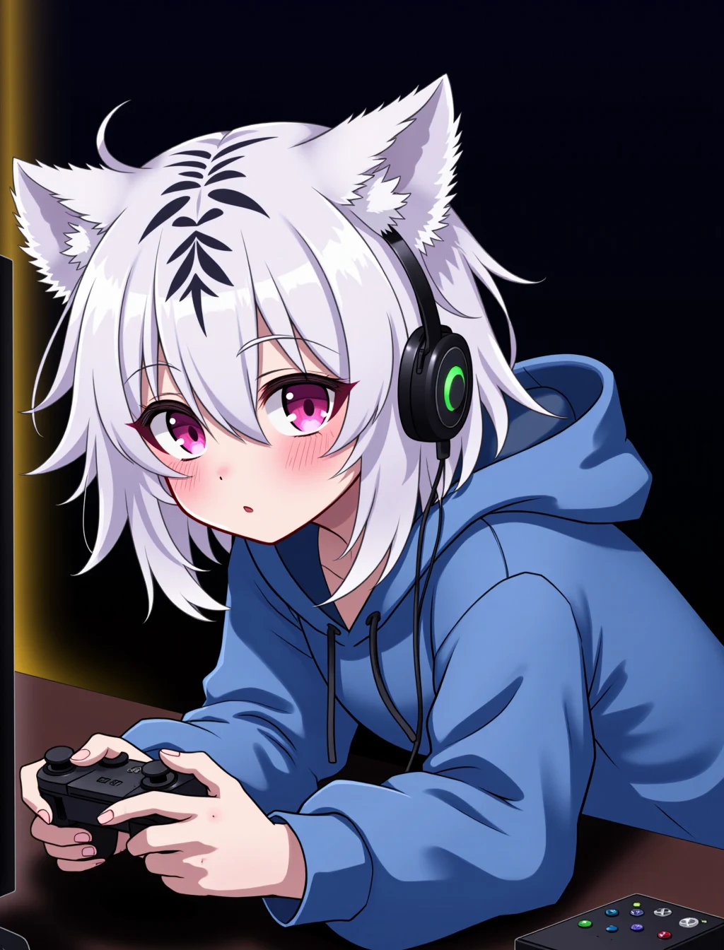 cutesy-1girl-hannah-furry-female-white-8f1502 on Jib Mix Flux