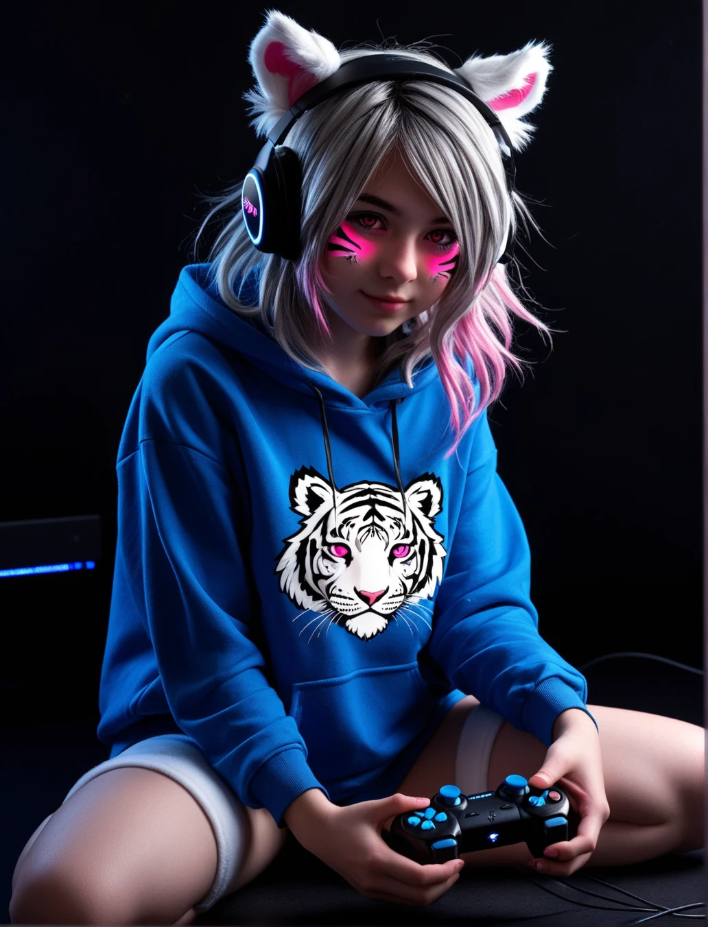 cutesy-1girl-hannah-furry-female-white-8f1502 on Jib Mix Realistic XL