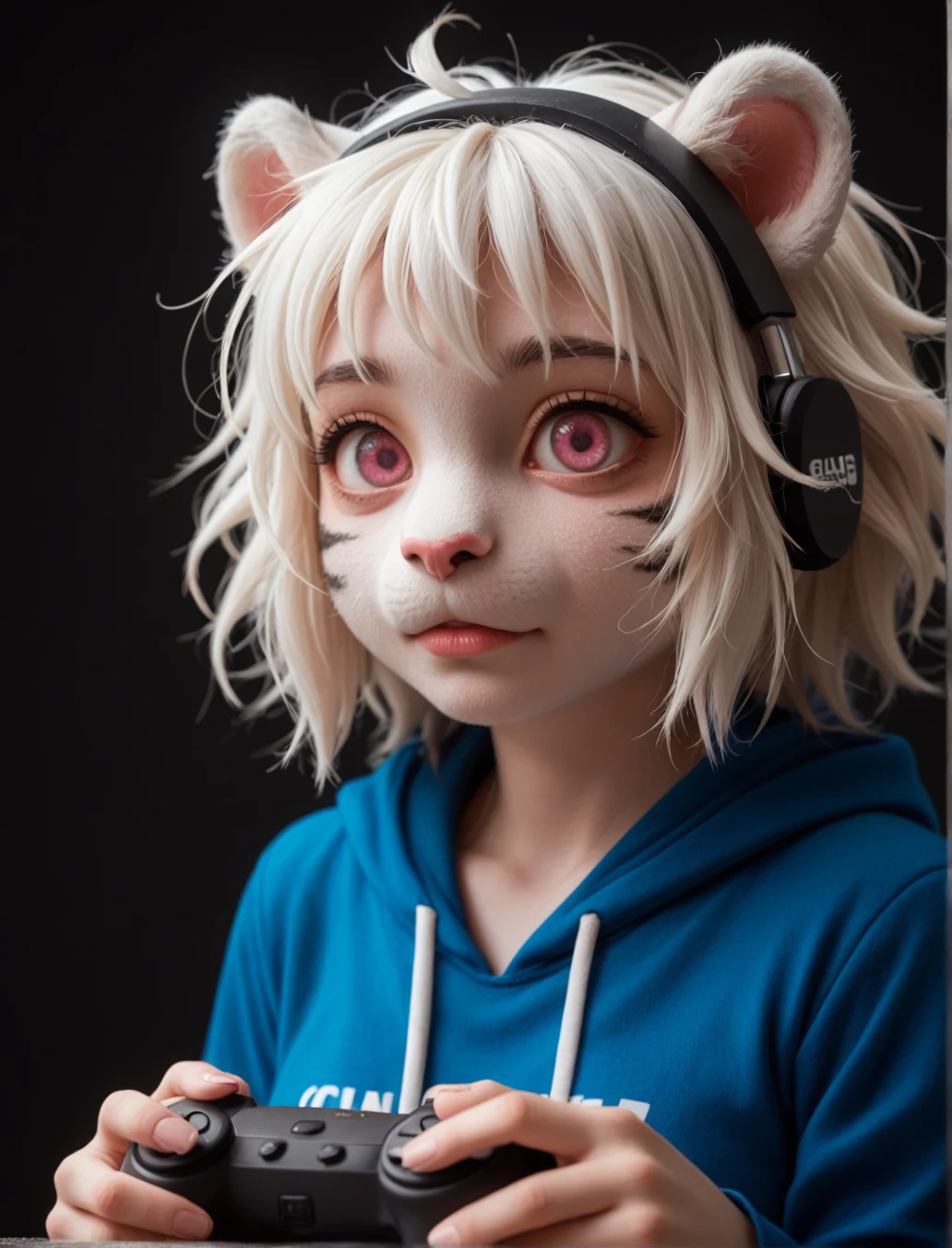 cutesy-1girl-hannah-furry-female-white-8f1502 on Pony Realism 🔮