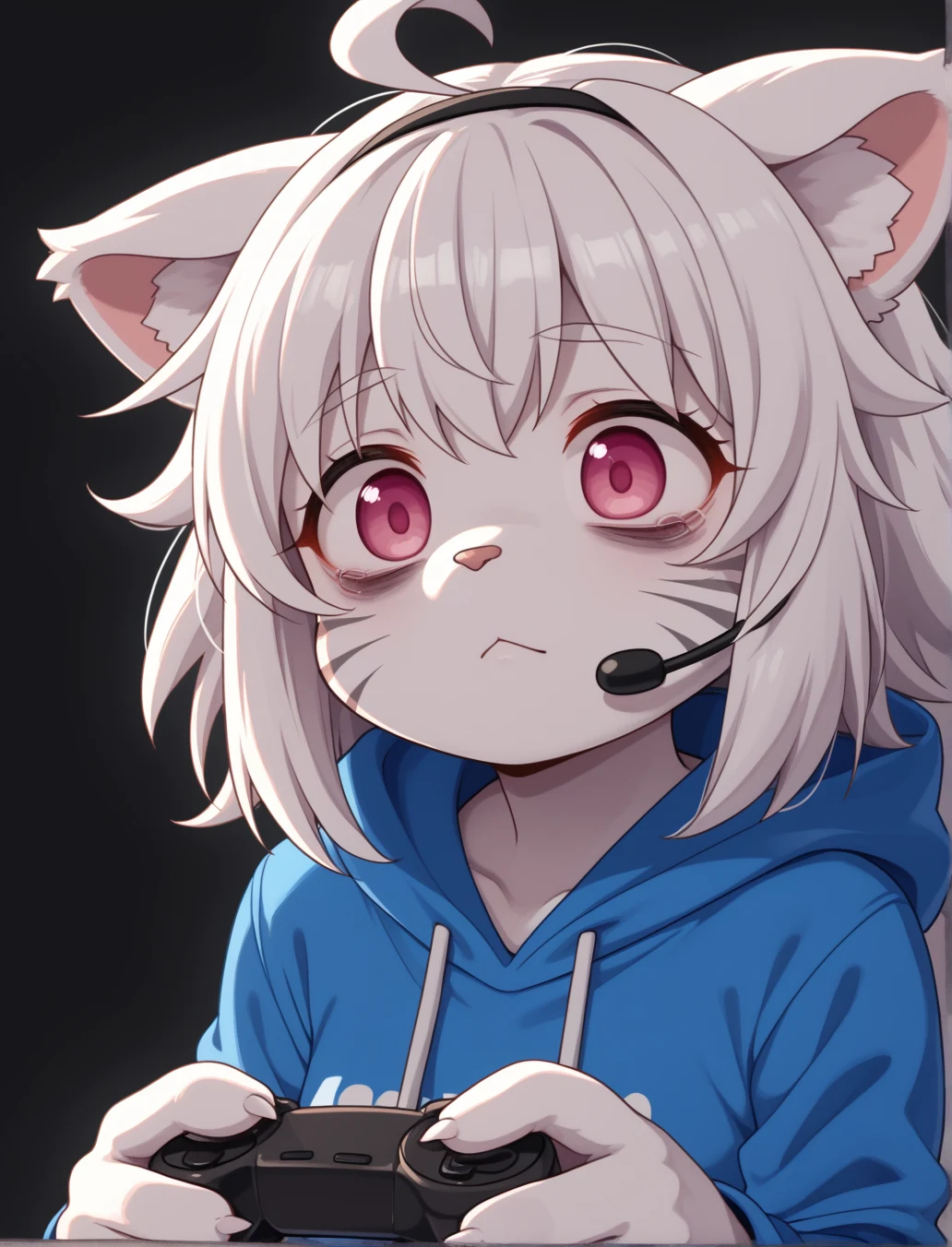 cutesy-1girl-hannah-furry-female-white-8f1502 on Prefect Pony XL