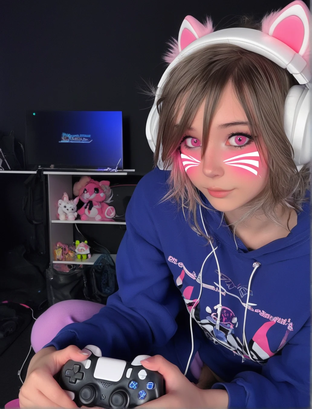 cutesy-1girl-hannah-furry-female-white-8f1502 on The Araminta Experiment (SDXL+Flux)