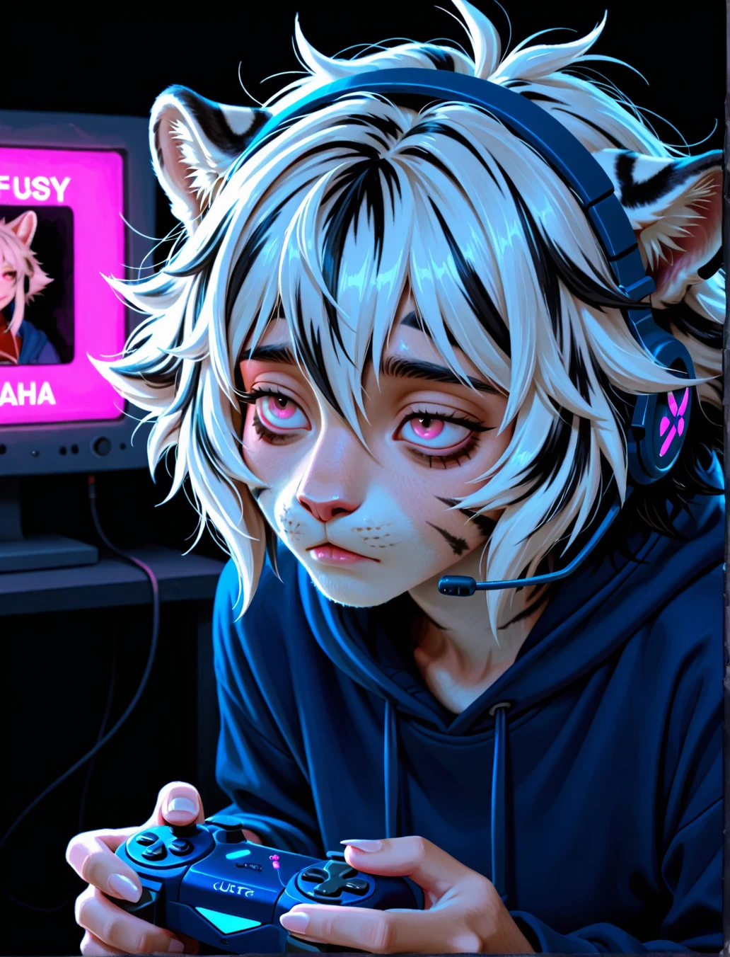 cutesy-1girl-hannah-furry-female-white-8f1502 on Uncanny valley