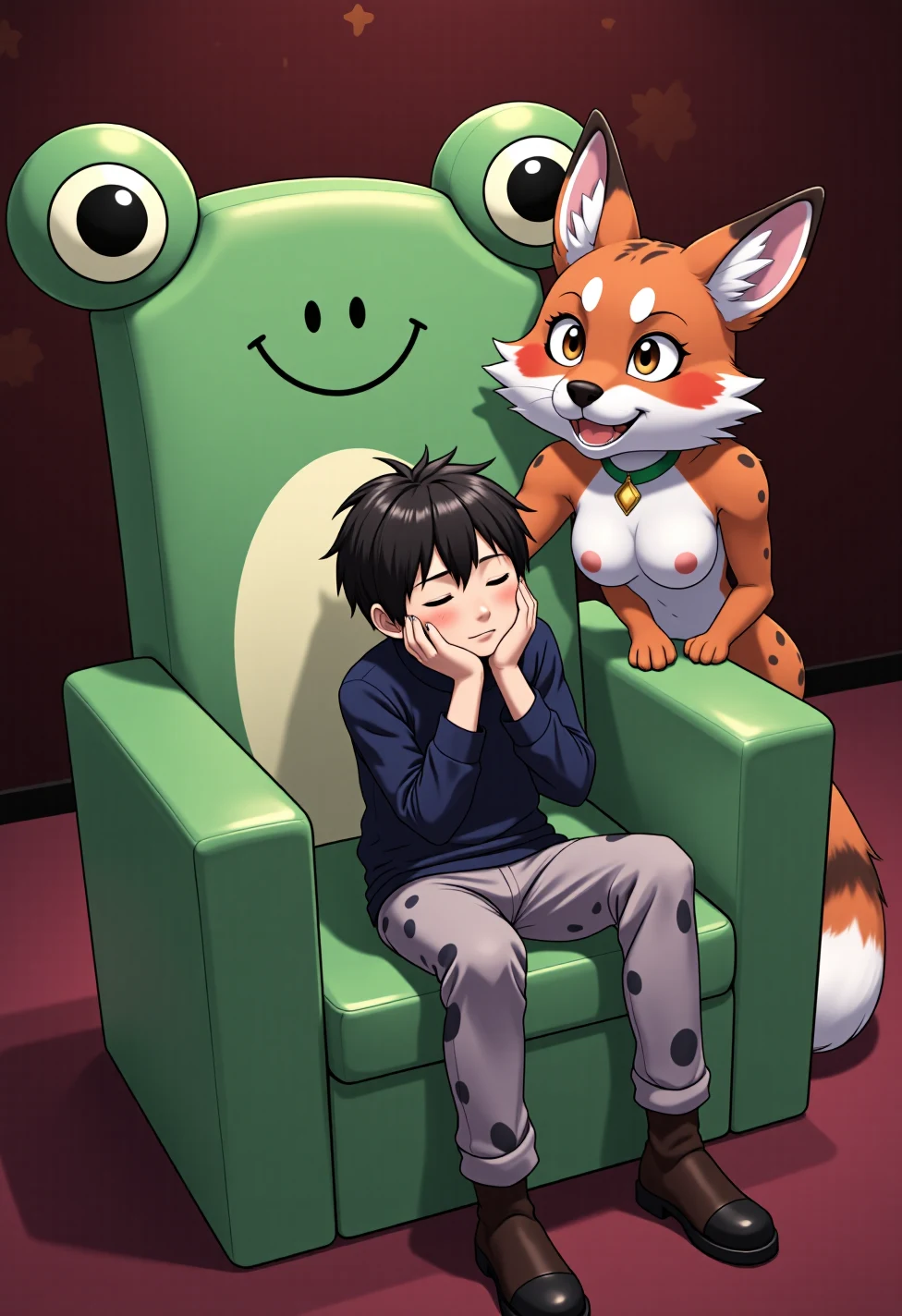 cutesy-aliasing-jaggy-lines-break-absurdres-4dc1b0 on FenrisXL + Flux