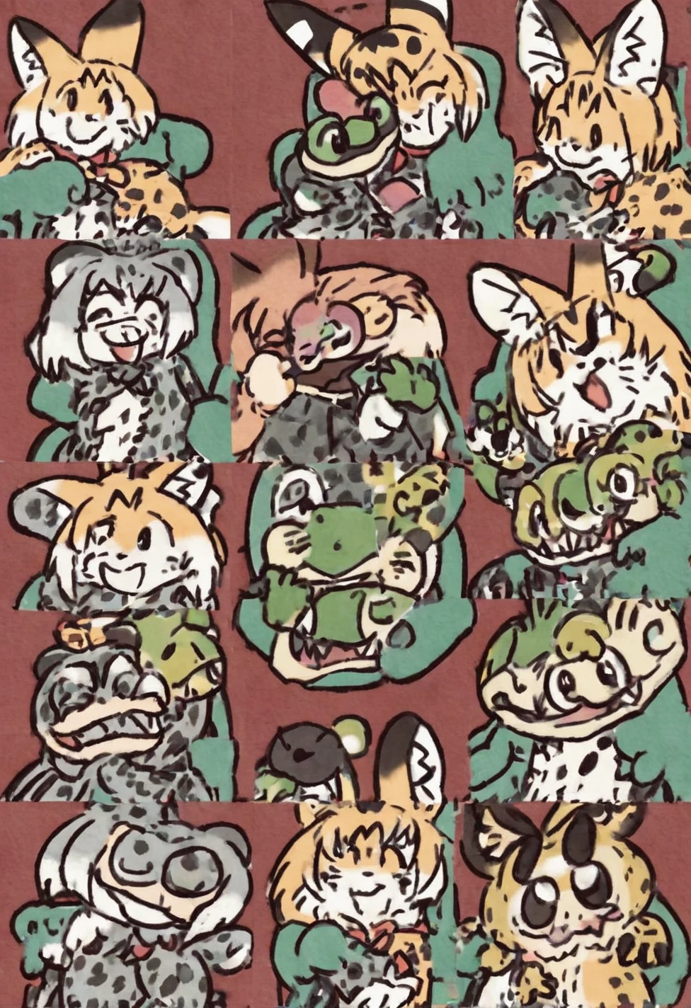 cutesy-aliasing-jaggy-lines-break-absurdres-4dc1b0 on Pony Diffusion XL