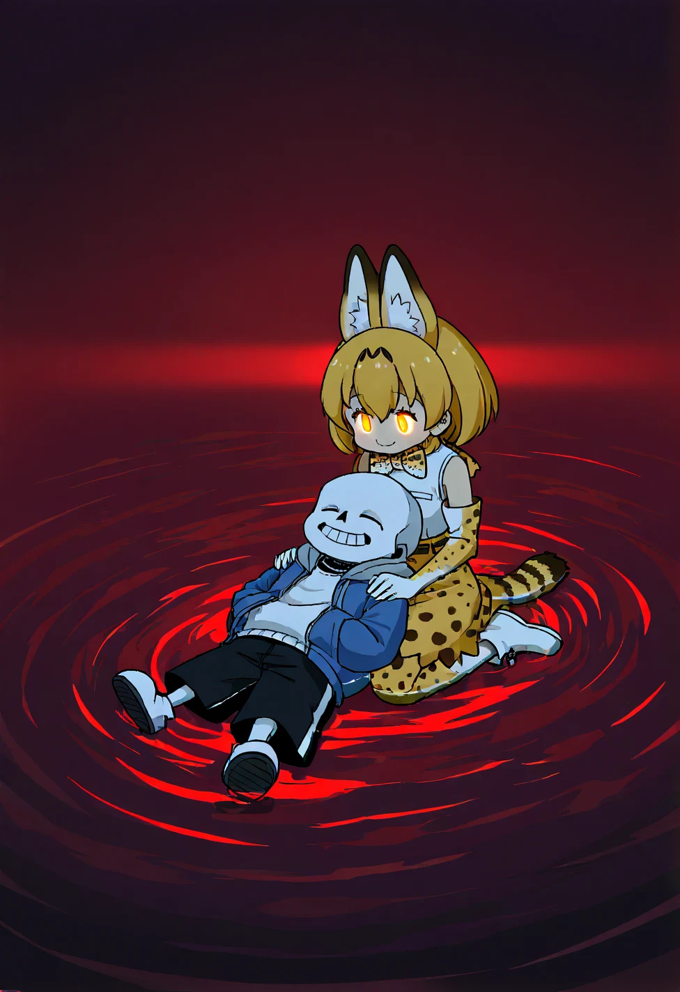 cutesy-aliasing-jaggy-lines-break-sans-db5263 on Cat Tower (NoobAI XL checkpoint)