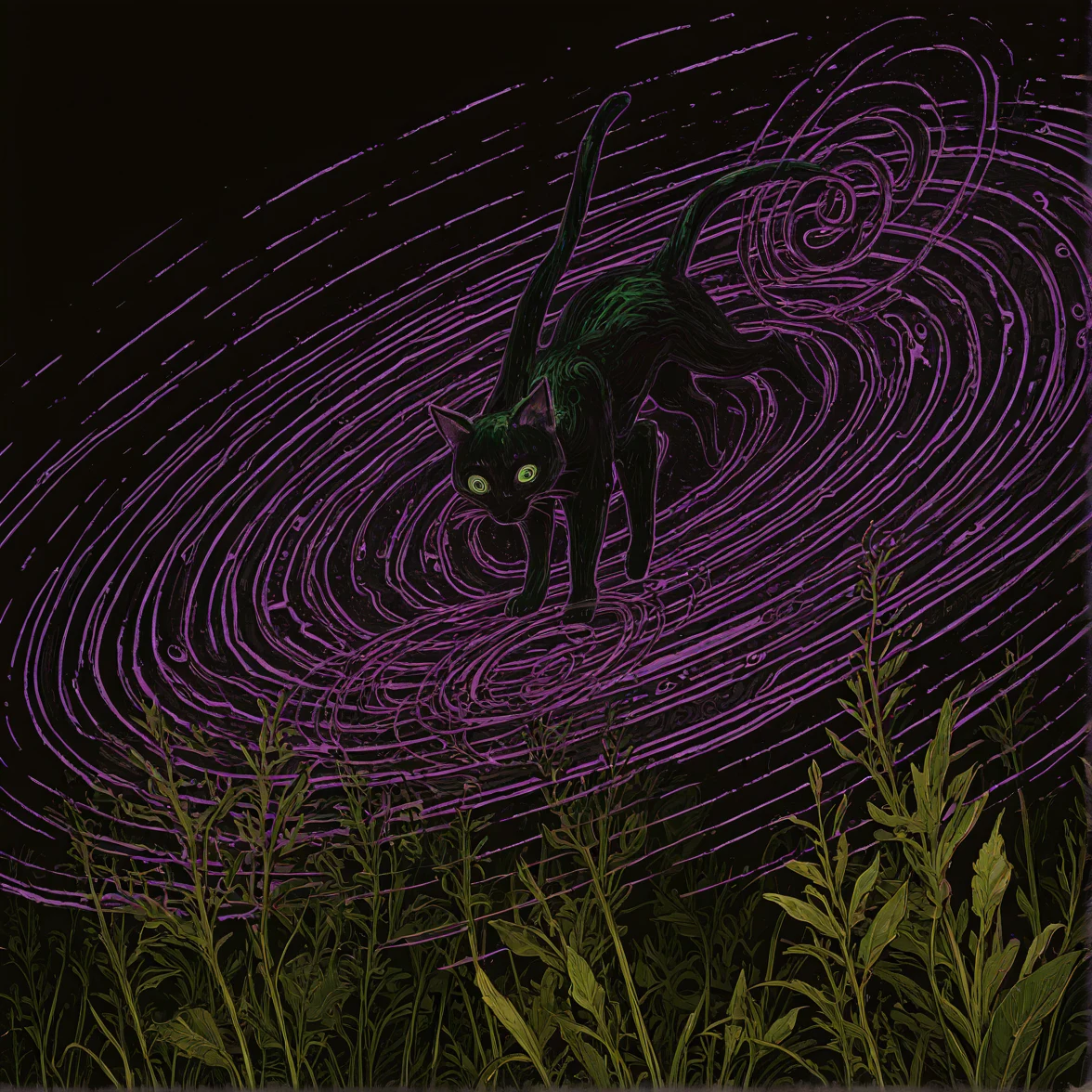 cutesy-aliasing-painterly-art-deco-black-ed71ec on HomoSimile XL [Pony, Illustrious, NoobAI]