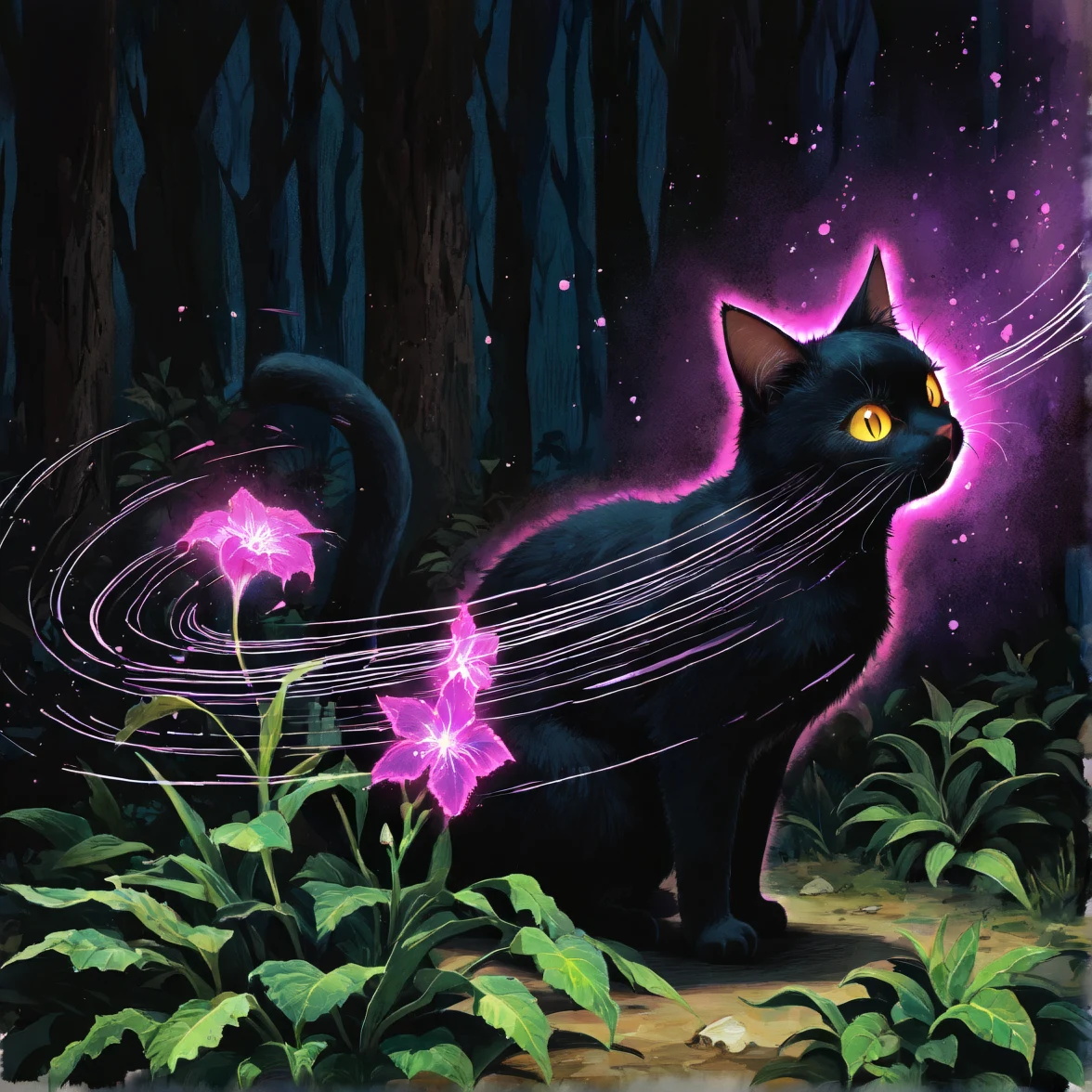 cutesy-aliasing-painterly-art-deco-black-ed71ec on ✨ JANKU Trained + Chenkin & NoobAI + RouWei Illustrious XL ✨