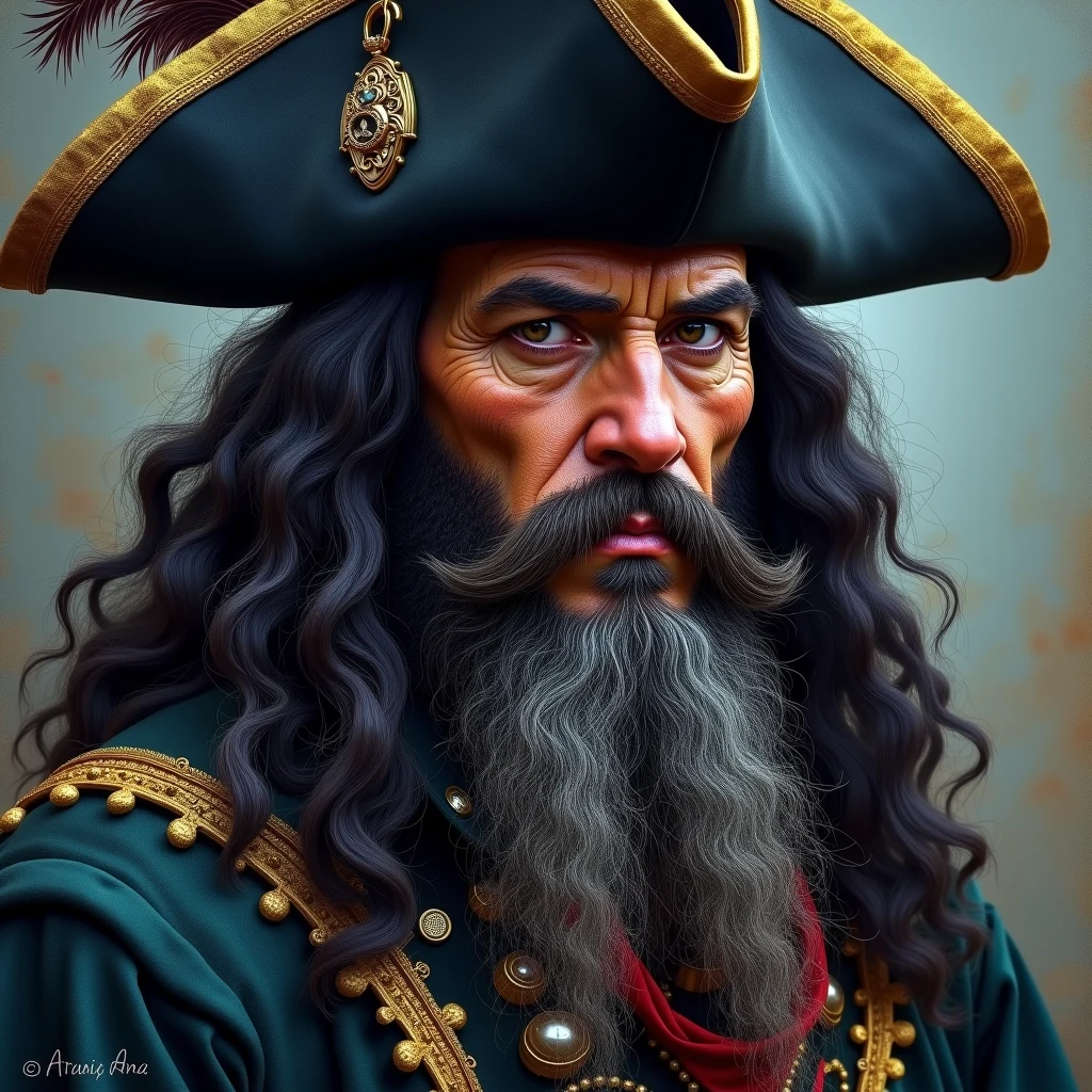 detailed-photorealistic-image-closeup-portrait-pirate-1a8496 on FLUX.1 [dev]