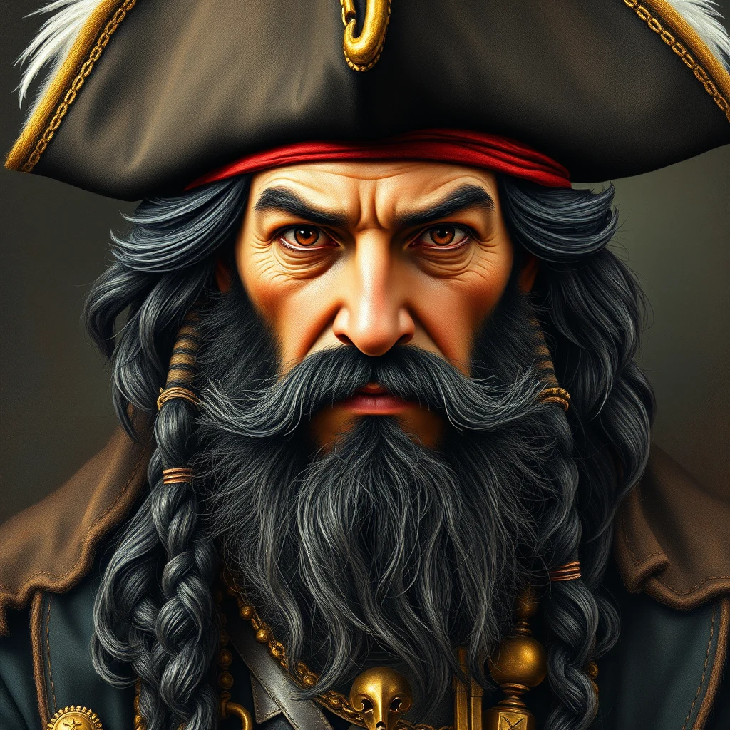 detailed-photorealistic-image-closeup-portrait-pirate-1a8496 on FLUX.1 [schnell]