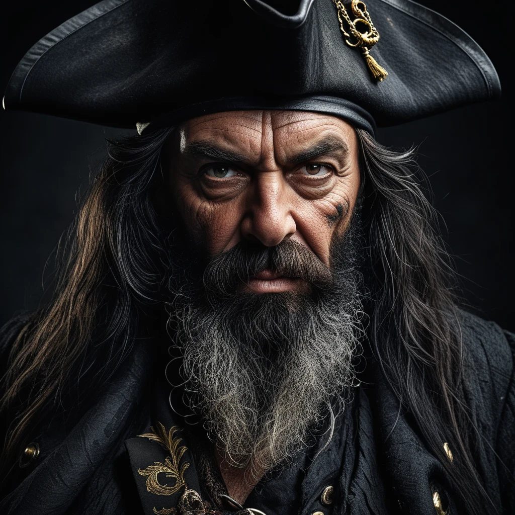 detailed-photorealistic-image-closeup-portrait-pirate-1a8496 on Jib Mix Realistic XL