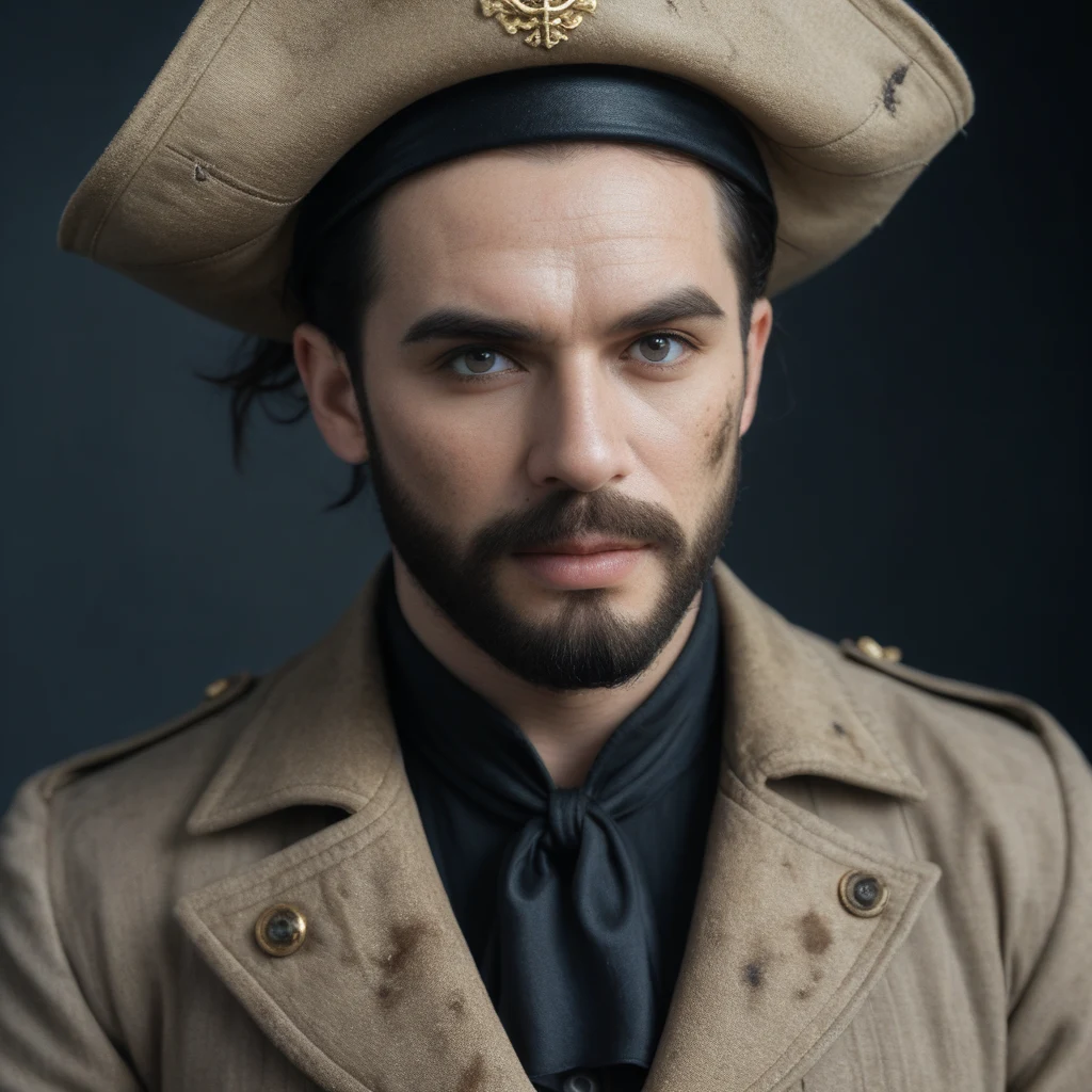 detailed-photorealistic-image-closeup-portrait-pirate-1a8496 on RealMixPony