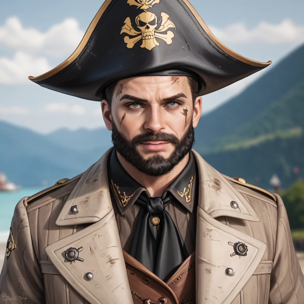detailed-photorealistic-image-closeup-portrait-pirate-1a8496 on WAI-ANI-PONYXL