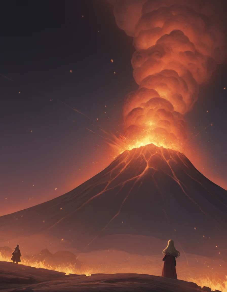 digital-painting-amidst-volcano-fury-young-2fab4c on Indigo Void Furry Fused XL / Furry NoobAI