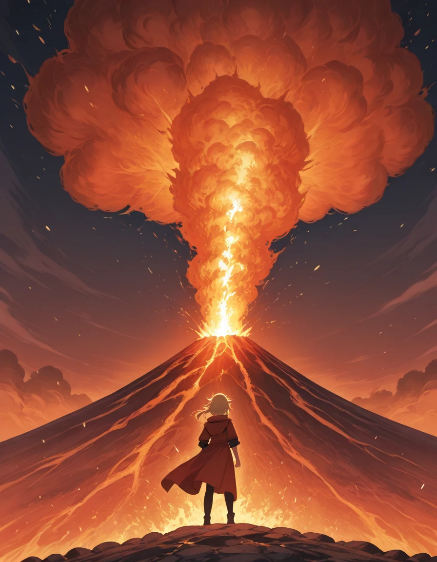 digital-painting-amidst-volcano-fury-young-2fab4c on Nova Anime XL
