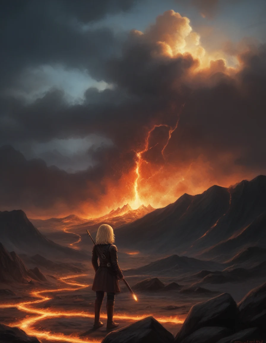 digital-painting-amidst-volcano-fury-young-2fab4c on Realism By Stable Yogi (Pony)