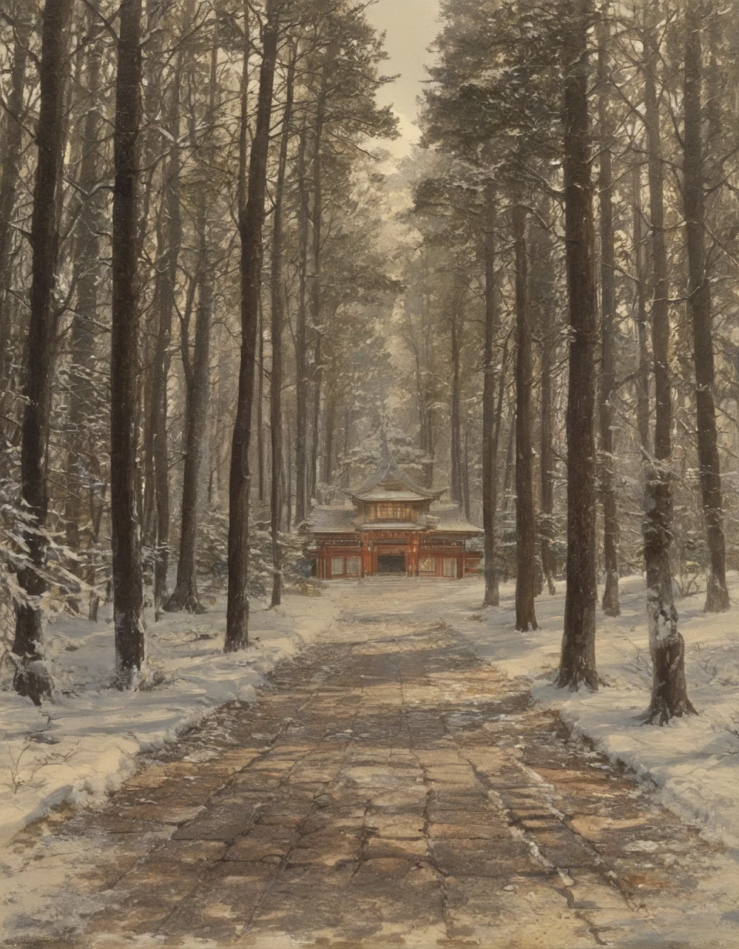 east-asian-architecture-classical-oil-painting-2ca016 on ✨ JANKU Trained + Chenkin & NoobAI + RouWei Illustrious XL ✨