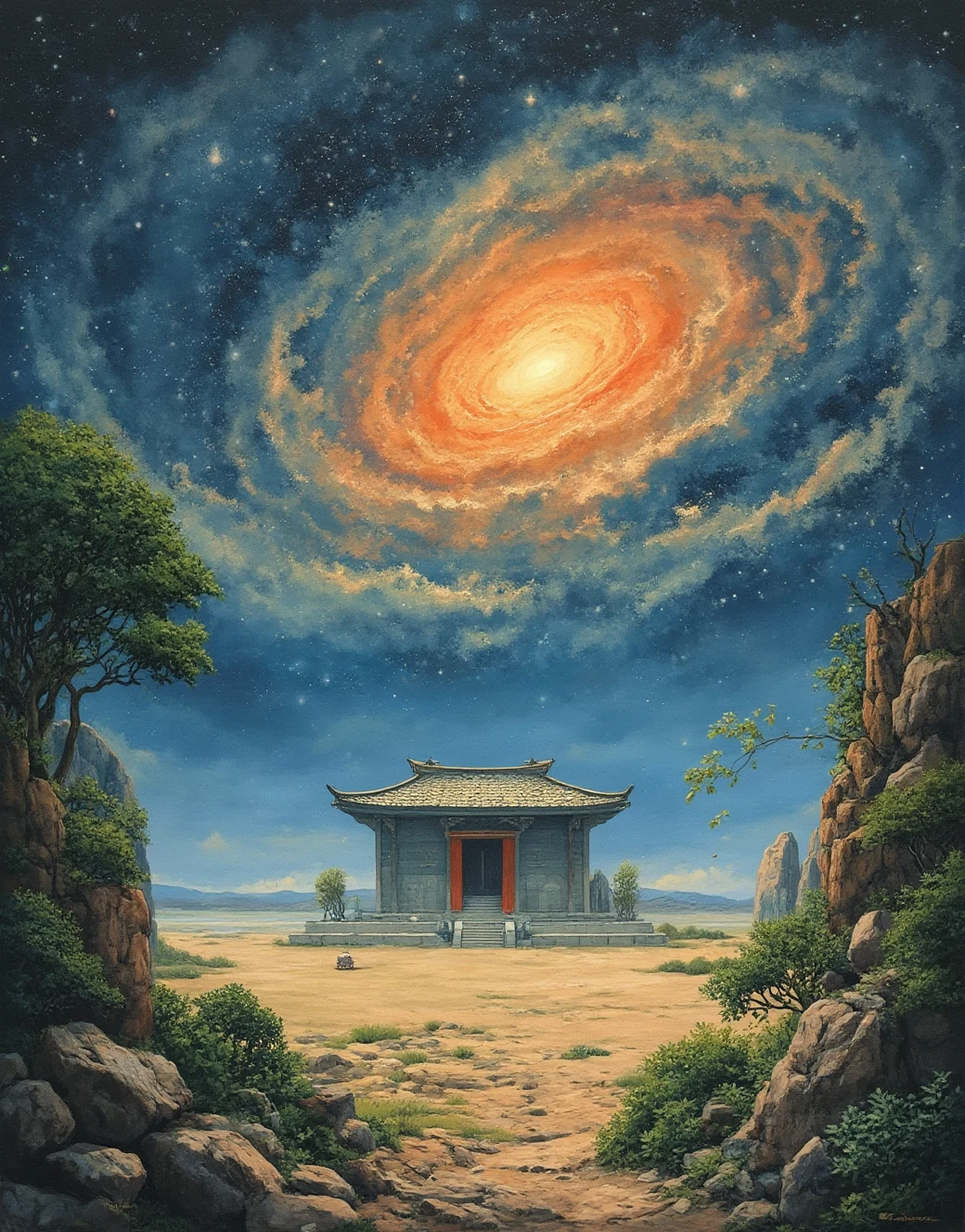 east-asian-architecture-classical-oil-painting-3220de on getphat FLUX Reality NSFW