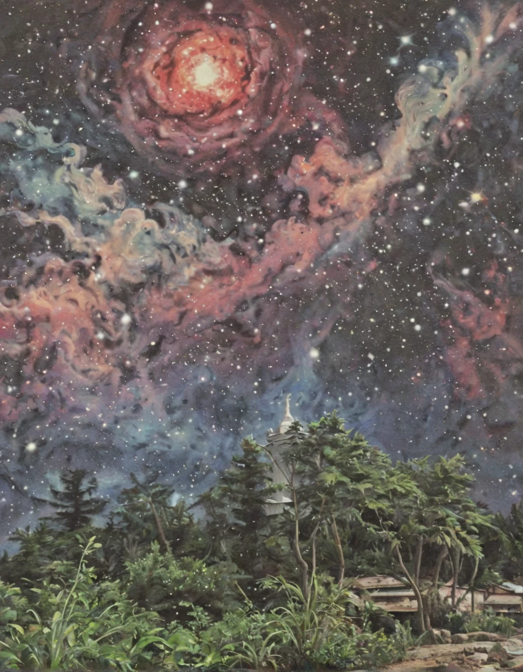 east-asian-architecture-classical-oil-painting-3220de on Realism Illustrious By Stable Yogi