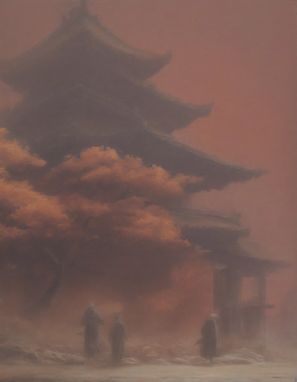 east-asian-architecture-classical-oil-painting-8776d7 on Indigo Void Furry Fused XL / Furry NoobAI