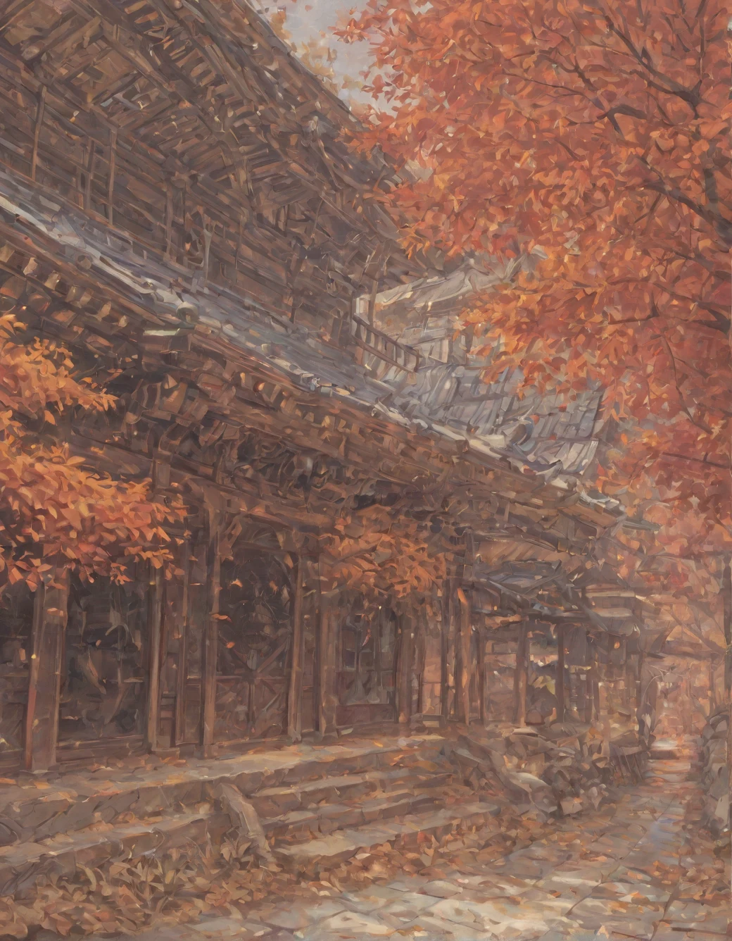 east-asian-architecture-classical-oil-painting-8776d7 on Nova Anime XL