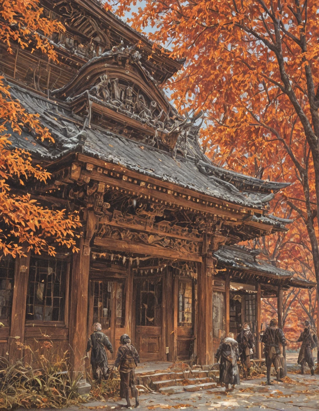 east-asian-architecture-classical-oil-painting-8776d7 on YiffyMix