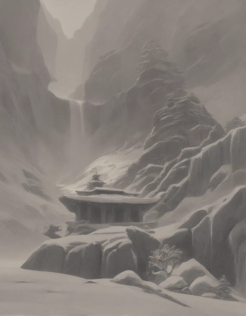 east-asian-architecture-classical-oil-painting-c9e87b on boleromix(Pony)