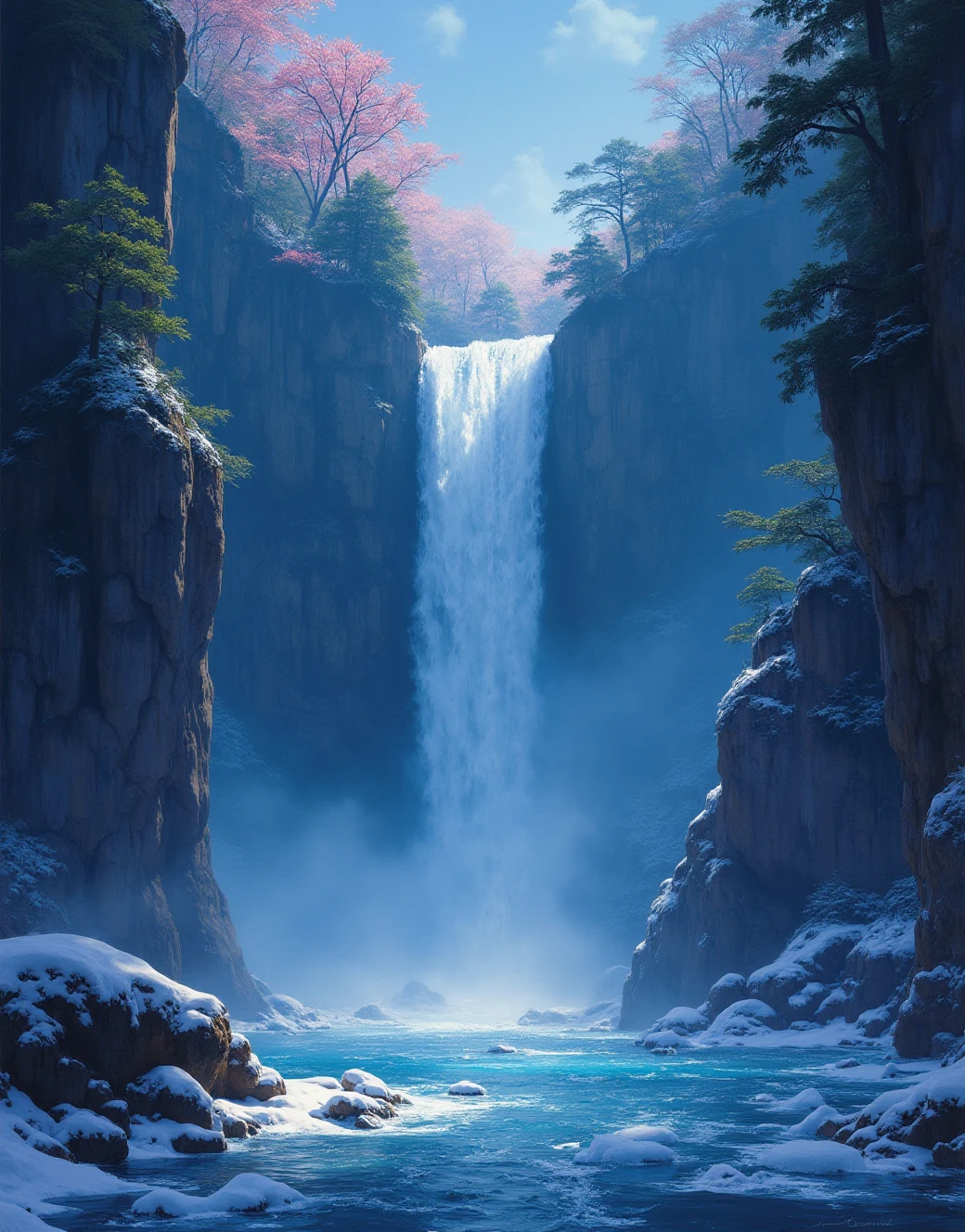 east-asian-architecture-classical-oil-painting-c9e87b on FLUX.1 [dev]