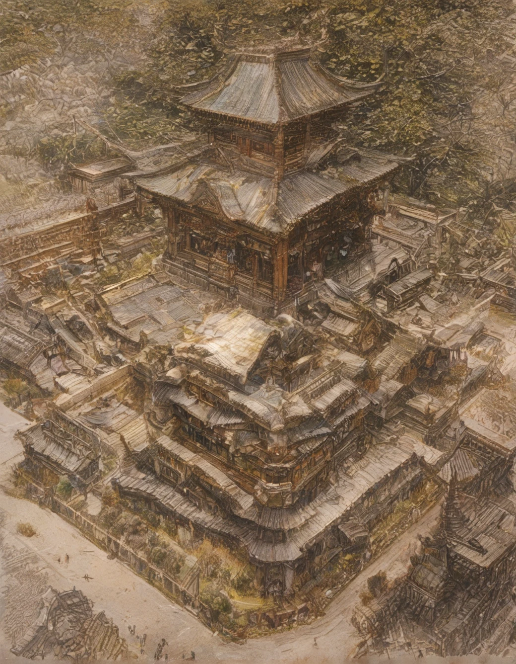 east-asian-architecture-masterpiece-best-quality-dc4491 on ✨ JANKU Trained + Chenkin & NoobAI + RouWei Illustrious XL ✨