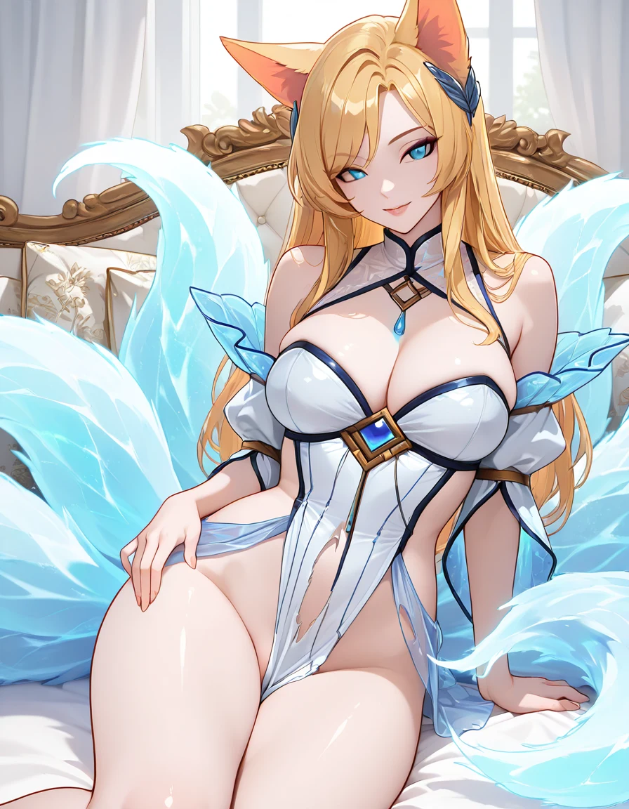 fantasy-erotic-ahri-cosplay-nsfw-league-9d9807 on WAI-illustrious-SDXL