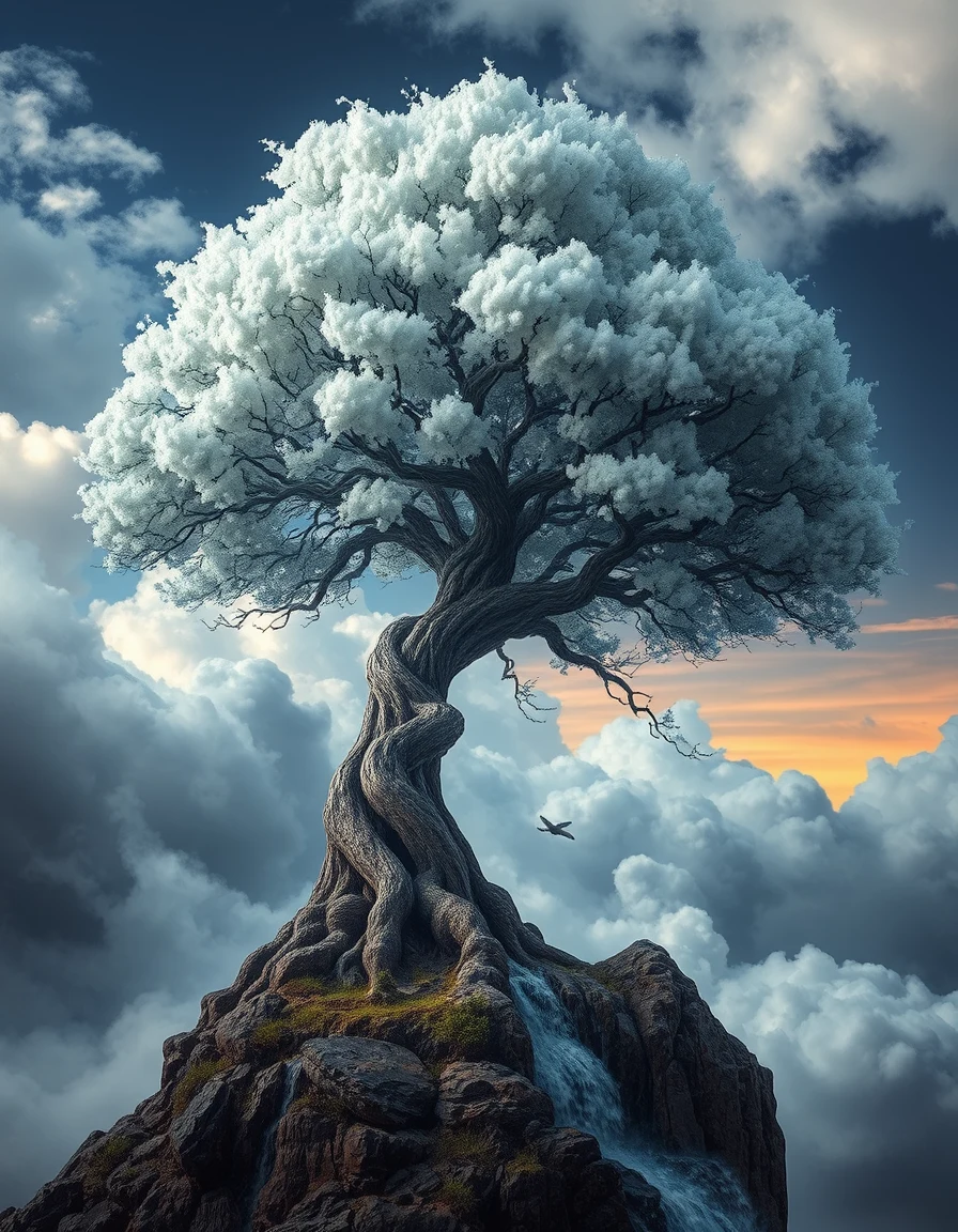 fluffy-gnarly-magical-tree-made-out-063274 on FLUX.1 [schnell]