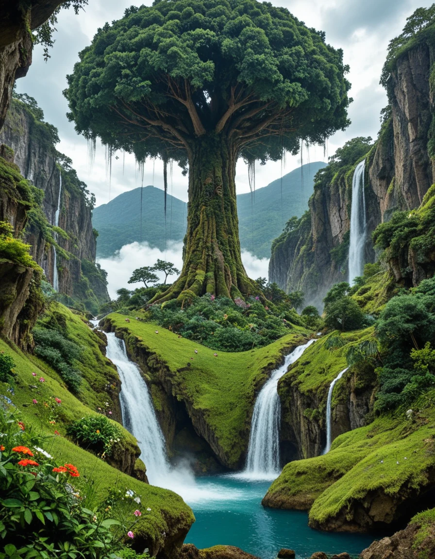 fluffy-gnarly-magical-tree-made-out-063274 on Realism Illustrious By Stable Yogi