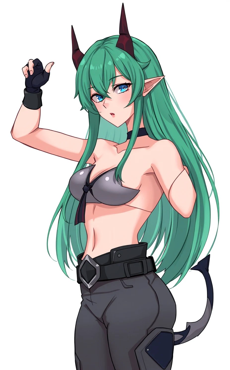 from_side-1girl-armpits-arms-breasts-clothing-9cebe5 on FLUX.1 [schnell]