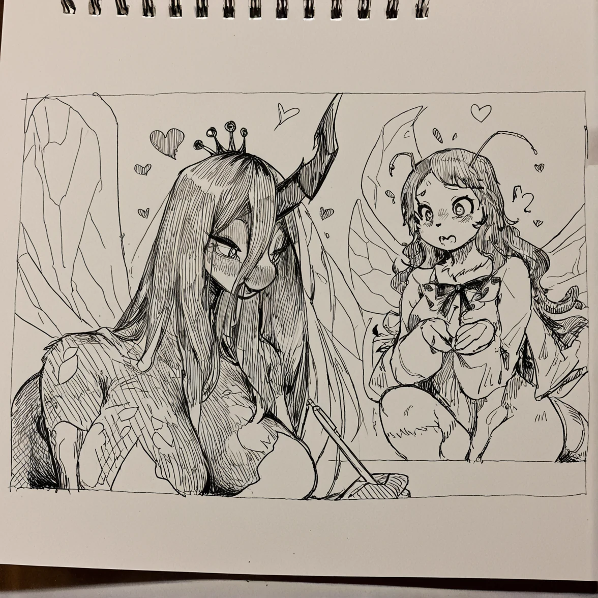 furry-female-anthro-queen-chrysalis-mlp-f3a971 on One obsession