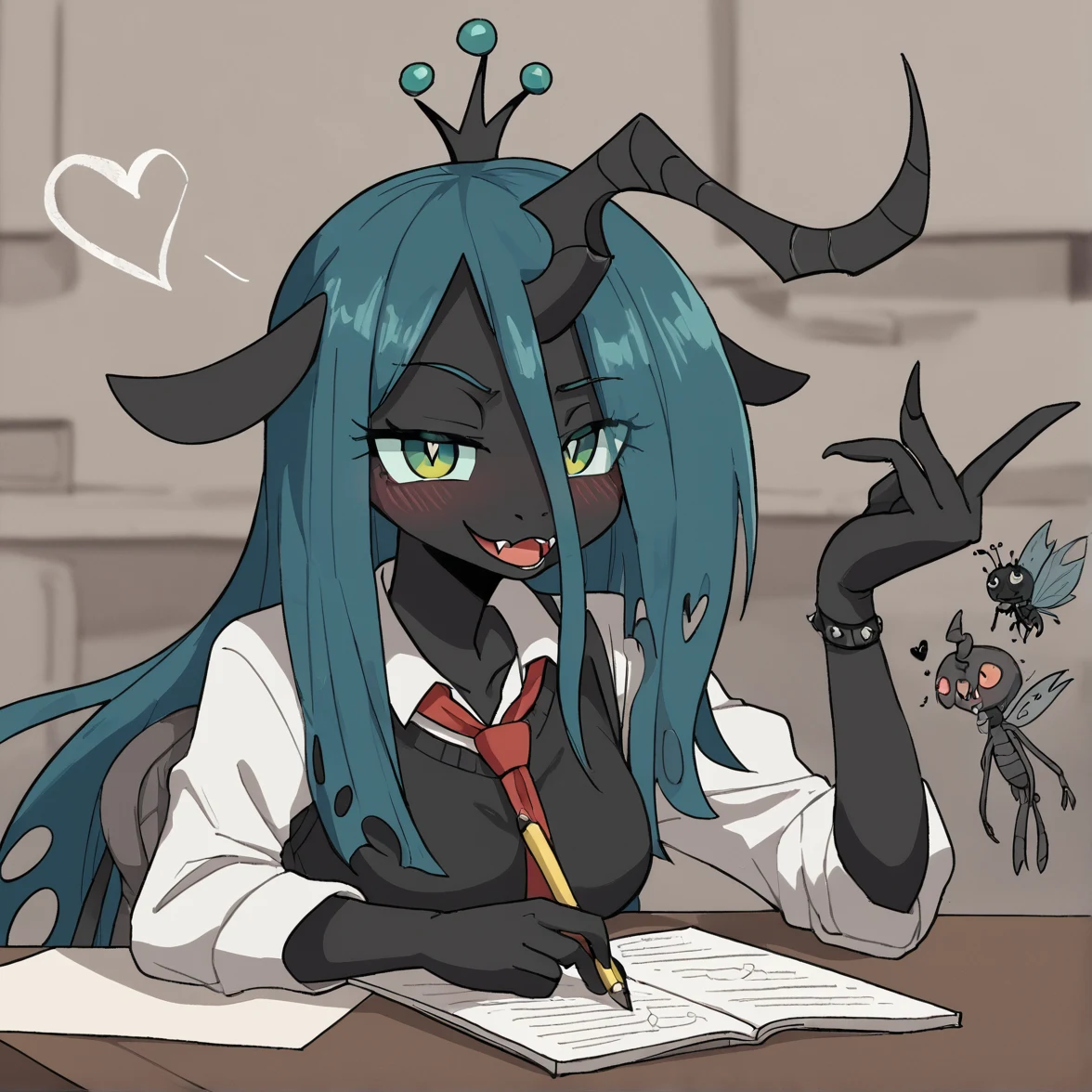 furry-female-anthro-queen-chrysalis-mlp-f3a971 on Prefect Pony XL