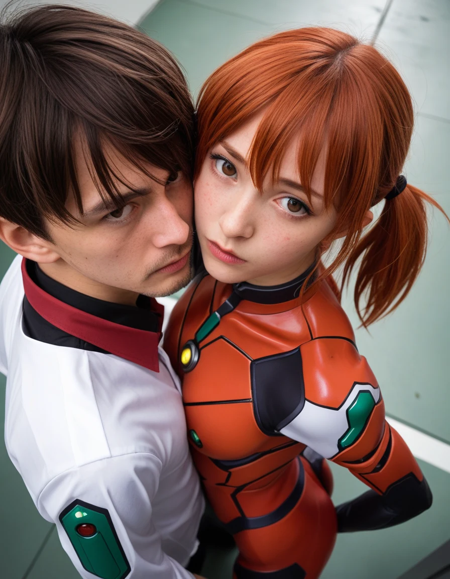 huggedpov-from-above-1girl-1boy-standing-44b407 on Jib Mix Realistic XL