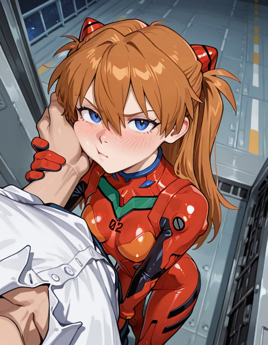 huggedpov-from-above-1girl-1boy-standing-44b407 on Nova Furry XL