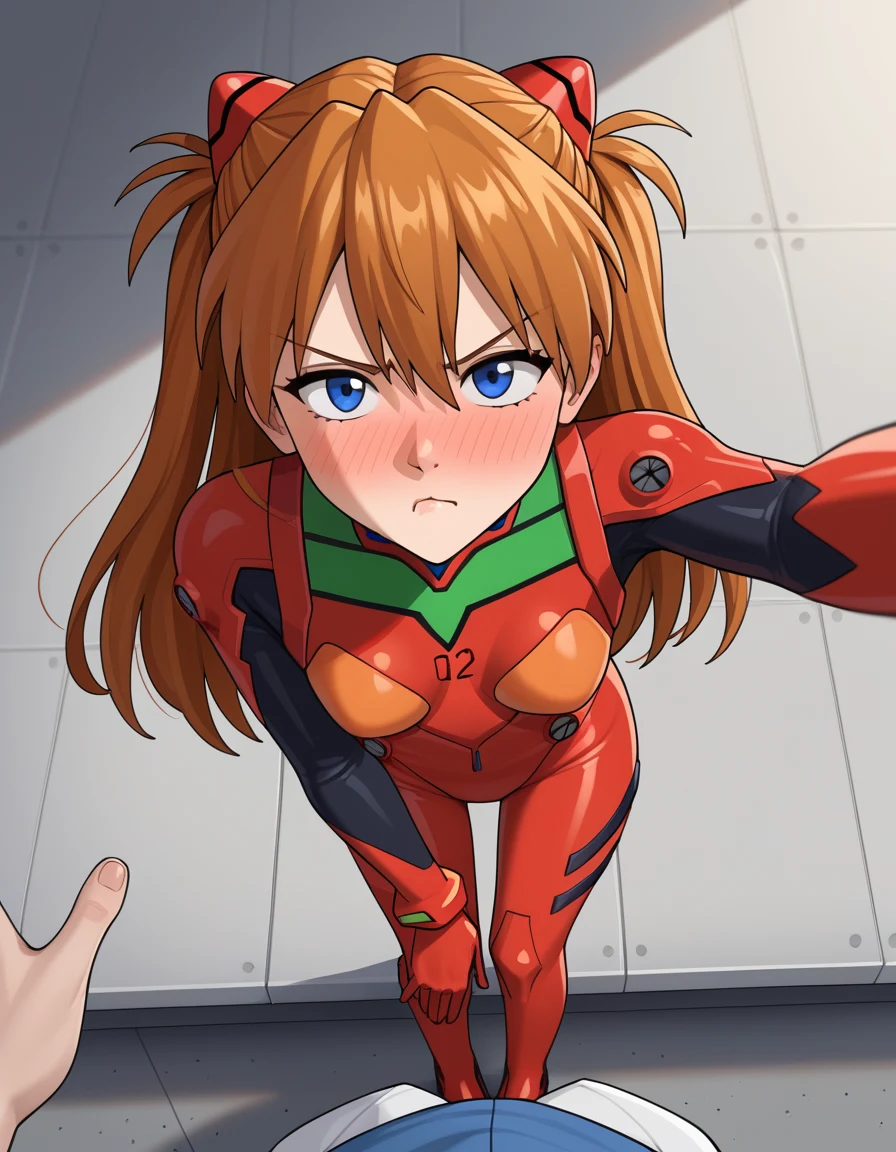 huggedpov-from-above-1girl-1boy-standing-44b407 on Prefect Pony XL