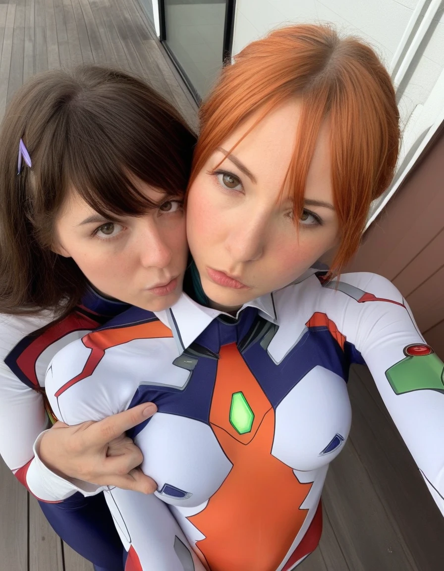 huggedpov-from-above-1girl-1boy-standing-44b407 on The Araminta Experiment (SDXL+Flux)