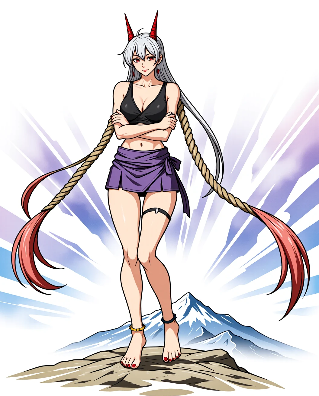 illusp0s-masterpiece-best-quality-anime-coloring-04803d on FenrisXL + Flux