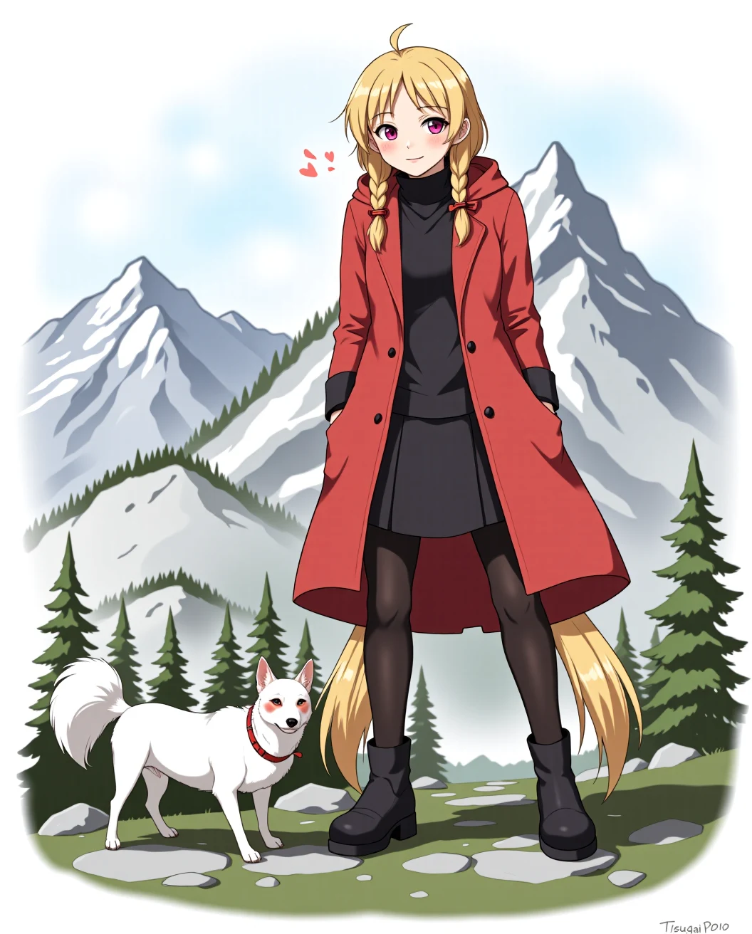 illusp0s-masterpiece-best-quality-anime-coloring-1312a5 on FenrisXL + Flux